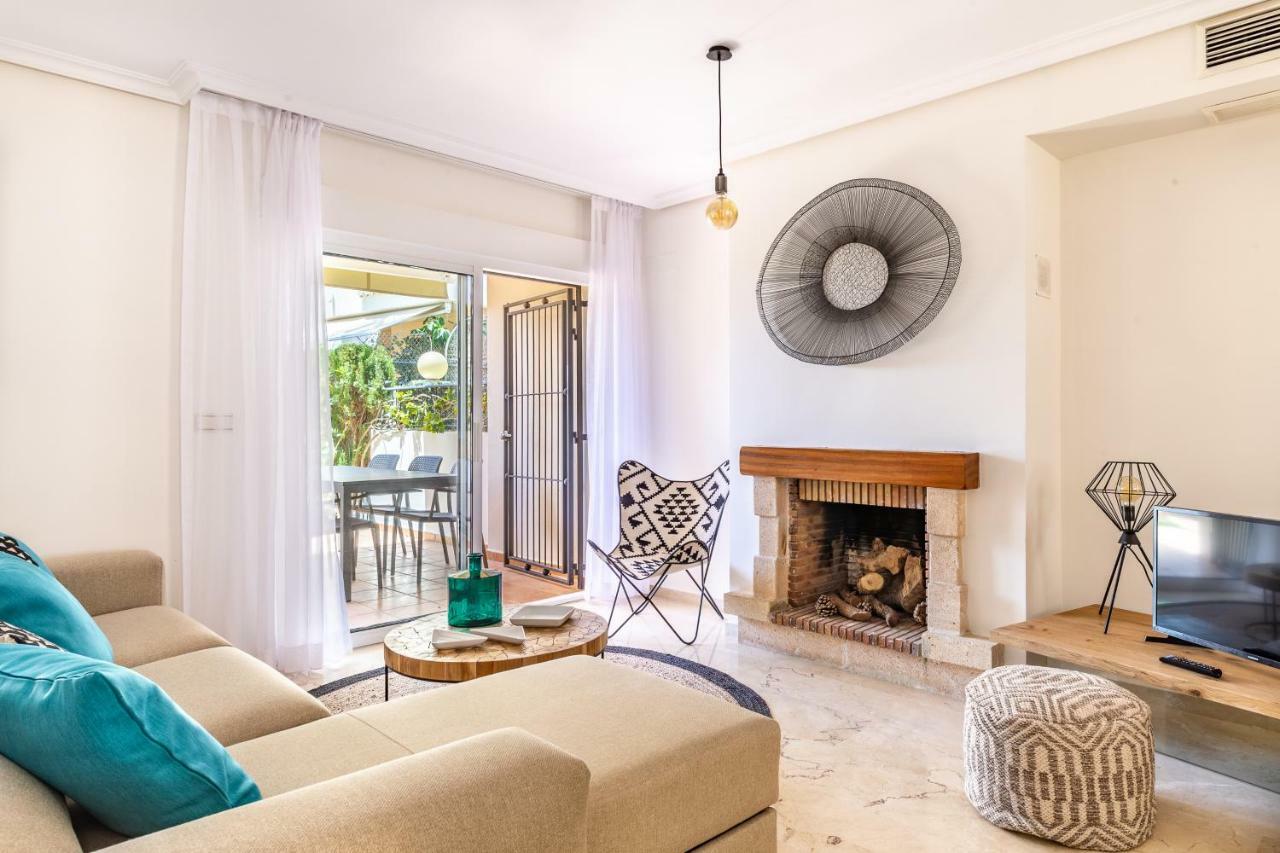 Stylish Townhouse In Beachfront Complex Marbella Exterior photo